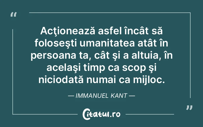Citat Immanuel Kant - citate oameni