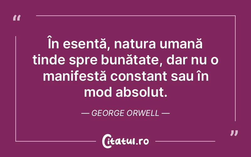 Citat George Orwell - citate oameni