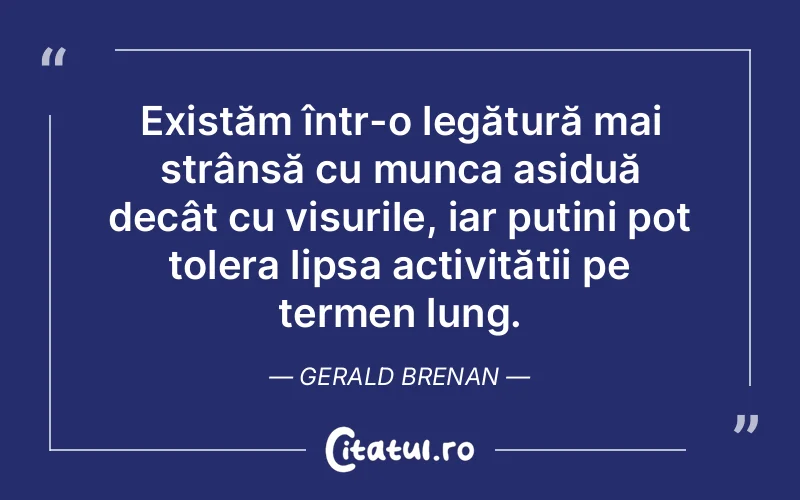 Citat Gerald Brenan - citate oameni