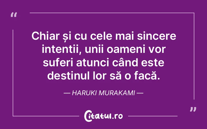 Citat Haruki Murakami - citate oameni