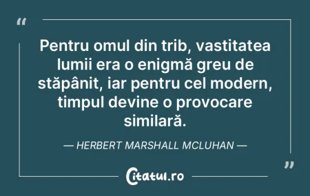 Omul se comportă ca şi cum el ar fi cr...