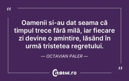 Mitologia este pentru mine un refugiu, u...