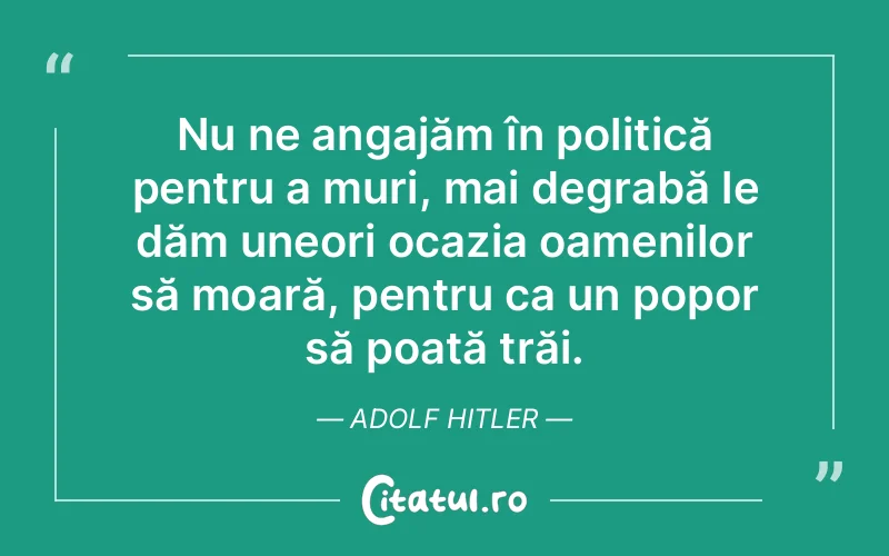 Citat Adolf Hitler - citate oameni