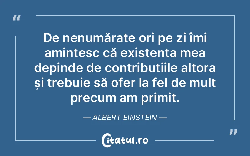 Citat Albert Einstein - citate oameni