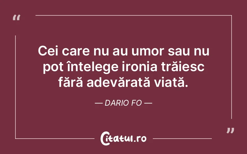 Citat Dario Fo - citate oameni