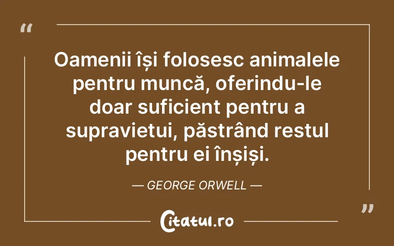 Citat George Orwell - citate oameni
