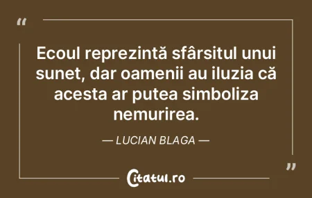 Moartea e un fenomen simplu în natură,...