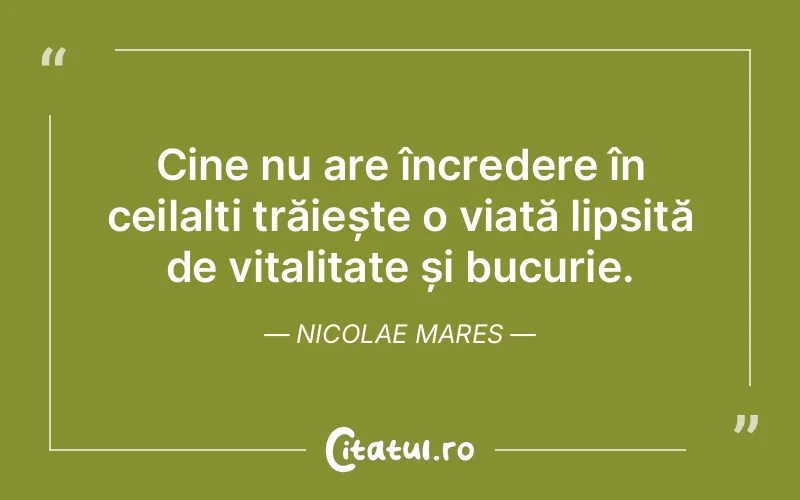 Citat Nicolae Mares - citate oameni