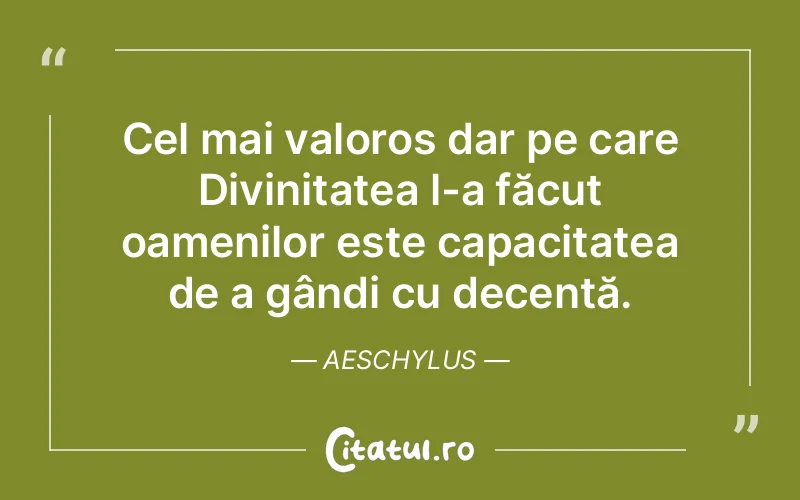 Citat Aeschylus - citate oameni