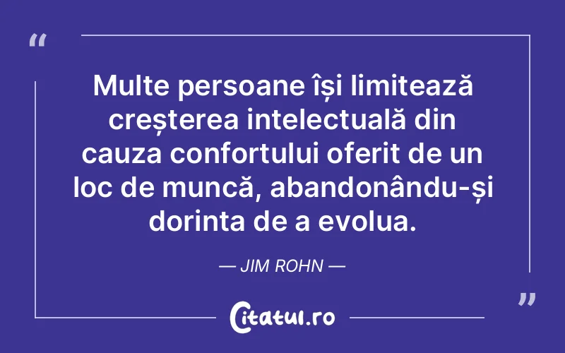 Citat Jim Rohn - citate oameni