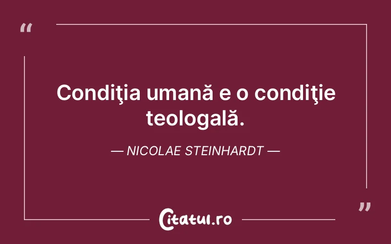 Citat Nicolae Steinhardt - citate oameni