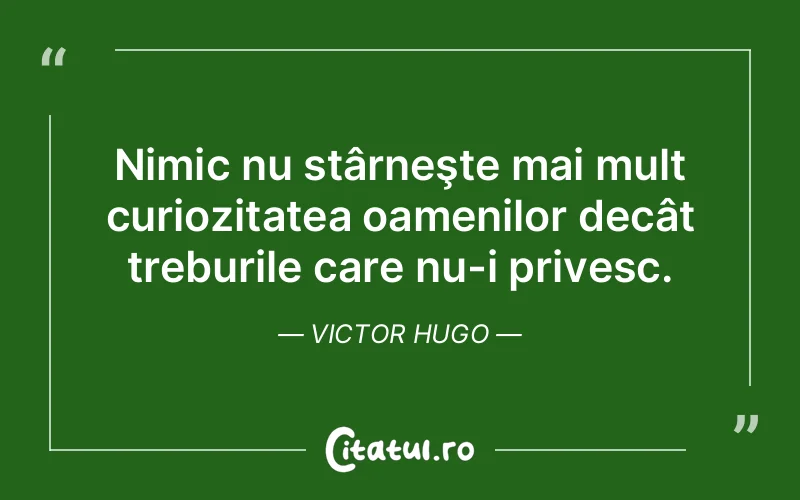 Citat Victor Hugo - citate oameni