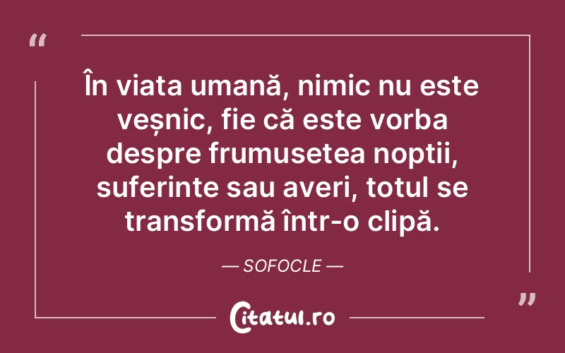 Citat Sofocle - citate oameni