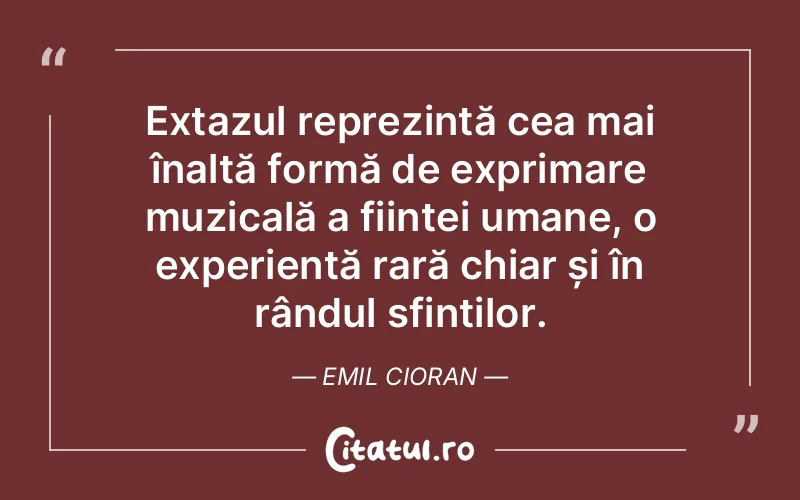 Citat Emil Cioran - citate oameni