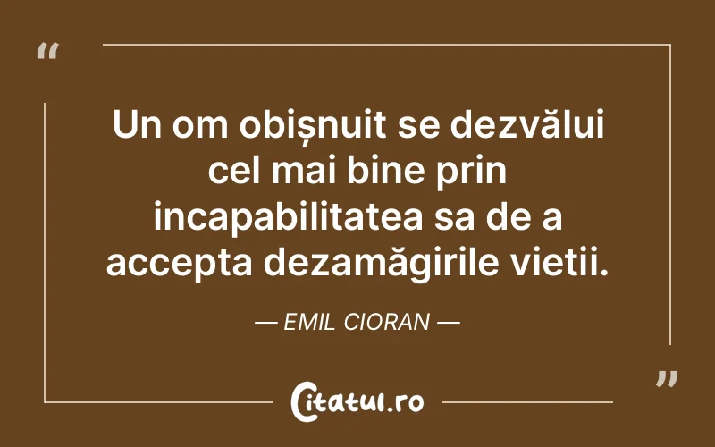 Citat Emil Cioran - citate oameni