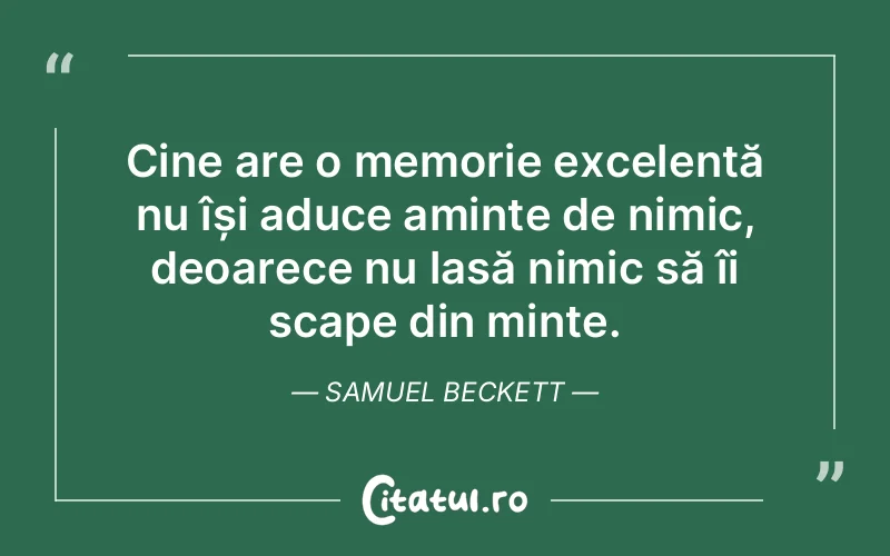 Citat Samuel Beckett - citate oameni