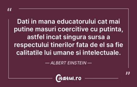 Binevoitor fata de umanitate in general,...