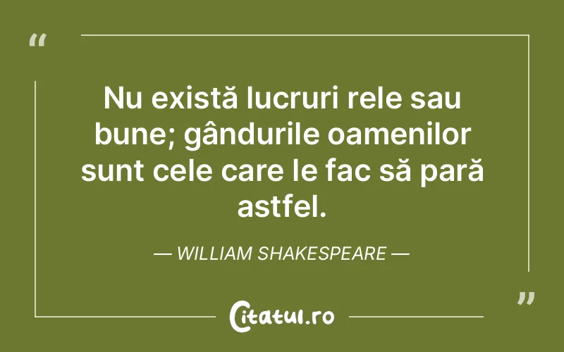 Citat William Shakespeare - citate oameni
