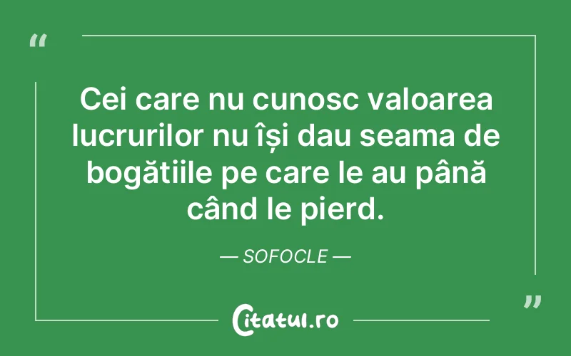 Citat Sofocle - citate oameni