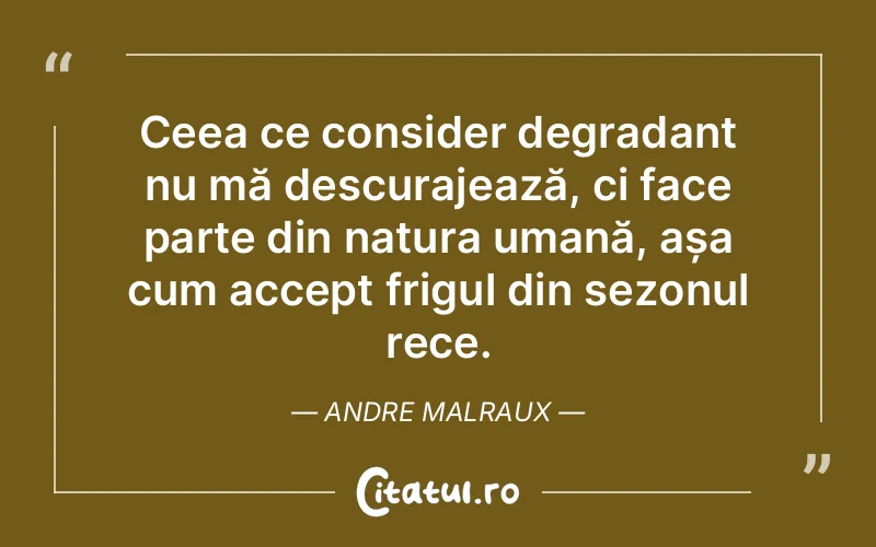 Citat Andre Malraux - citate oameni