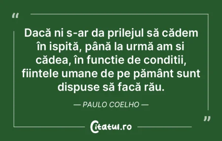 Raul nu e o consecinta necesara, catul i... Raul nu e o consecinta necesara, catul i...