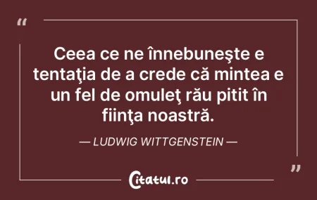 Transformarea răului uman se inițiază...