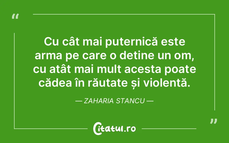 Citat Zaharia Stancu - citate oameni
