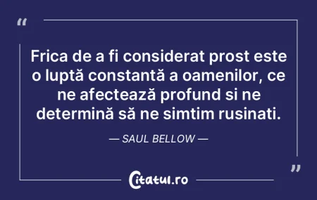 Omul inteligent, atunci când tace, se g...