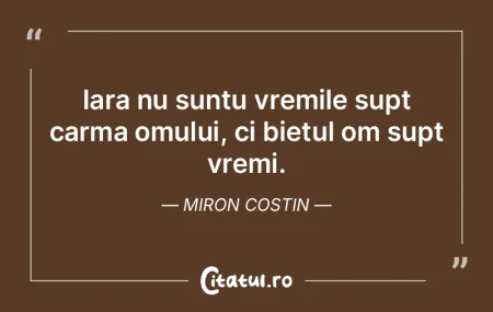 Nu există ţară mică. Măreţia unui ...
