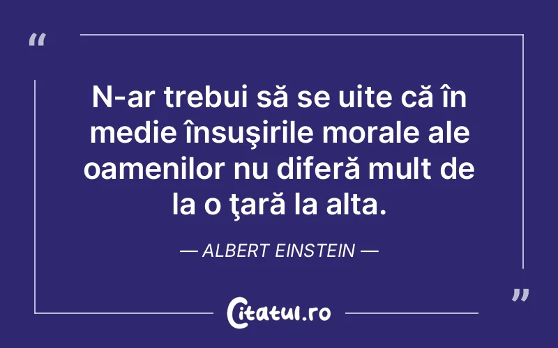 Citat Albert Einstein - citate oameni
