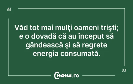 Fiecare individ, în domeniul lui de act...