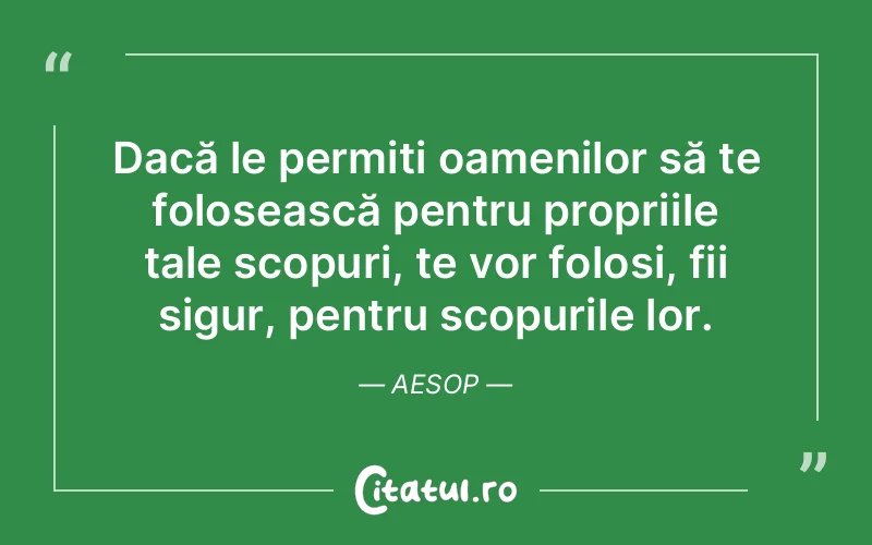 Citat Aesop - citate oameni