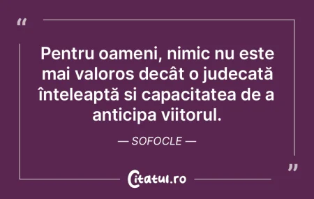 Atunci când omul ajunge să fie înțel...