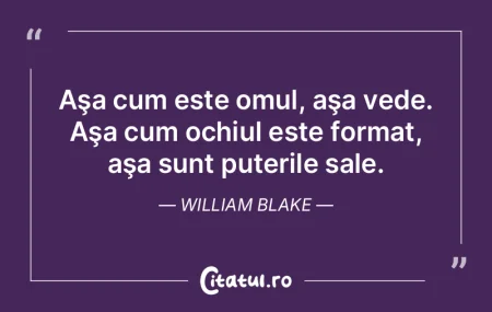 E mic numărul oamenilor care pot vedea ...