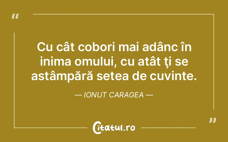 Citat Ionut Caragea - citate oameni