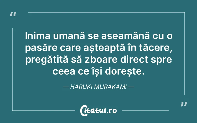 Citat Haruki Murakami - citate oameni