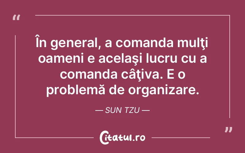 Citat Sun Tzu - citate oameni