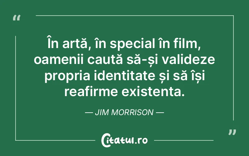 Citat Jim Morrison - citate oameni