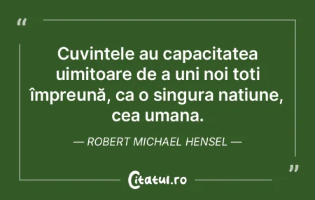 La început a fost Cuvântul. Am ajuns a...