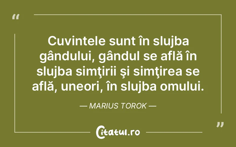 Citat Marius Torok - citate oameni