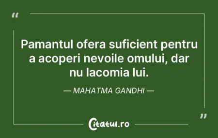 Fiinta umana are o dorinta naturala sa a...