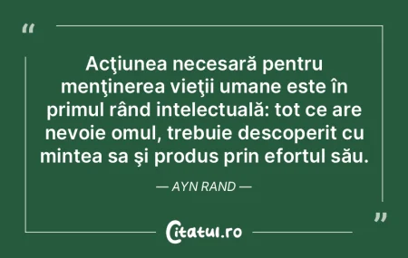 Oamenii sunt singurele ființe care îș...