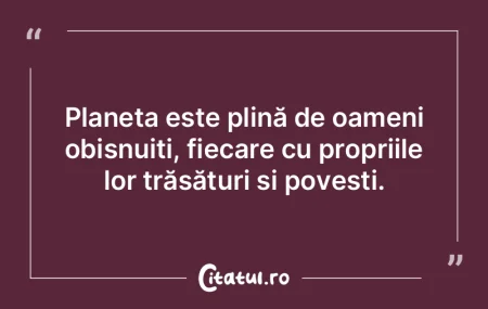 Oamenii consideră că planeta le aparț...