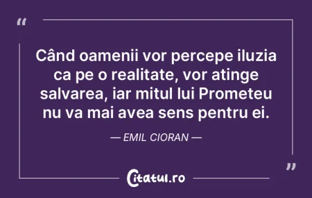Îmi doresc ca Don Quijote să fie pe cr...