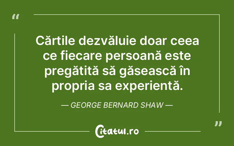Citat George Bernard Shaw - citate oameni