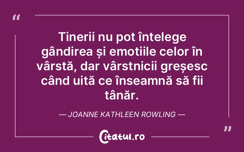 Citat Joanne Kathleen Rowling - citate oameni