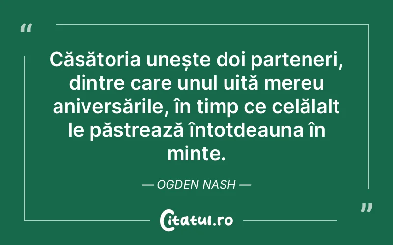Citat Ogden Nash - citate oameni