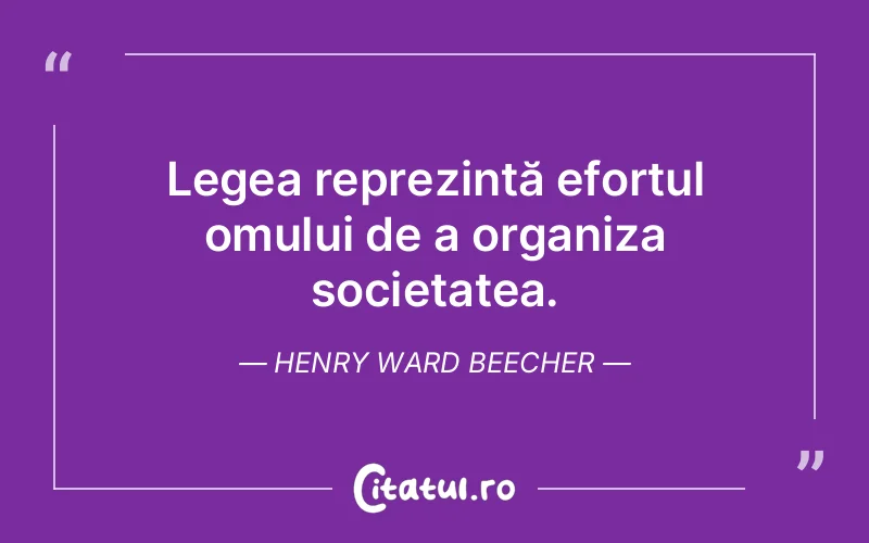 Citat Henry Ward Beecher - citate oameni