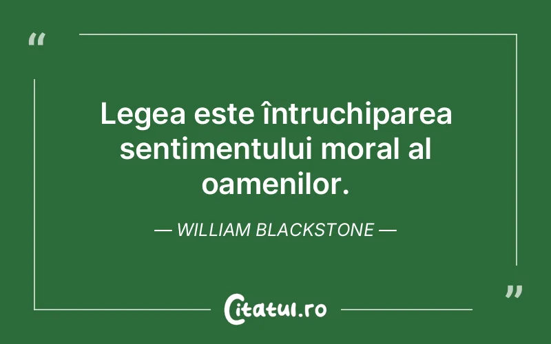 Citat William Blackstone - citate oameni