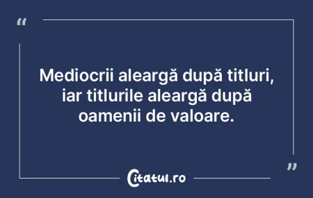 Oameni mici la vremuri mari!